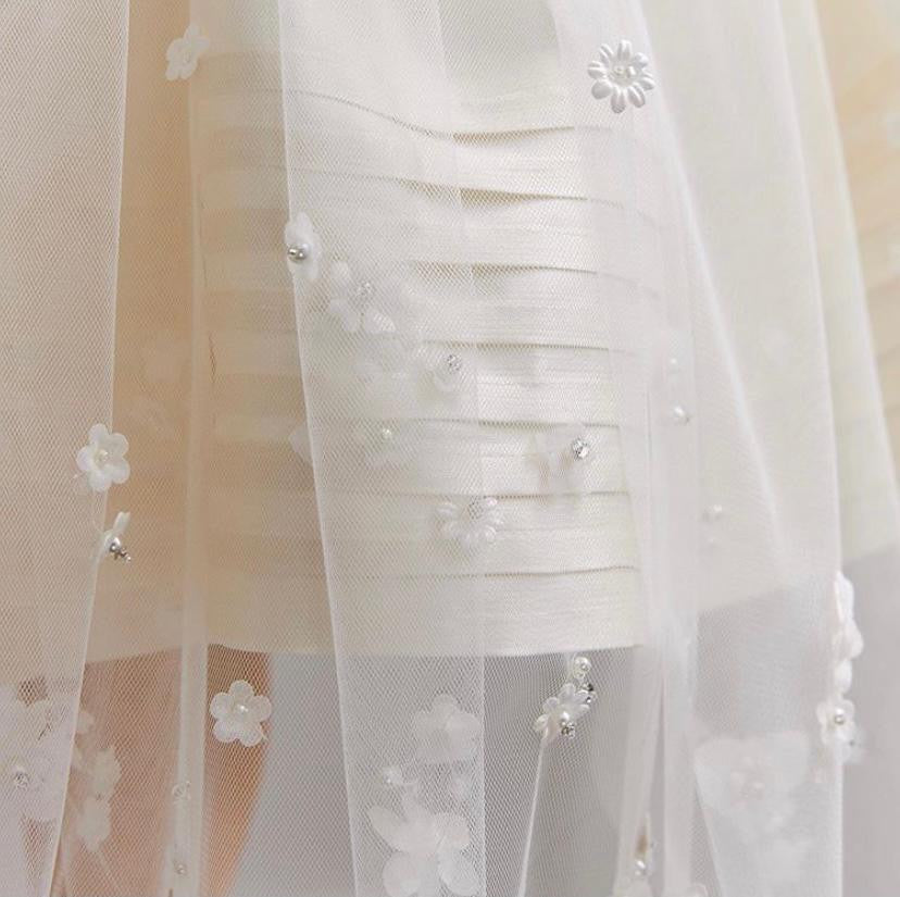 Lola Silk Embroidery Dress