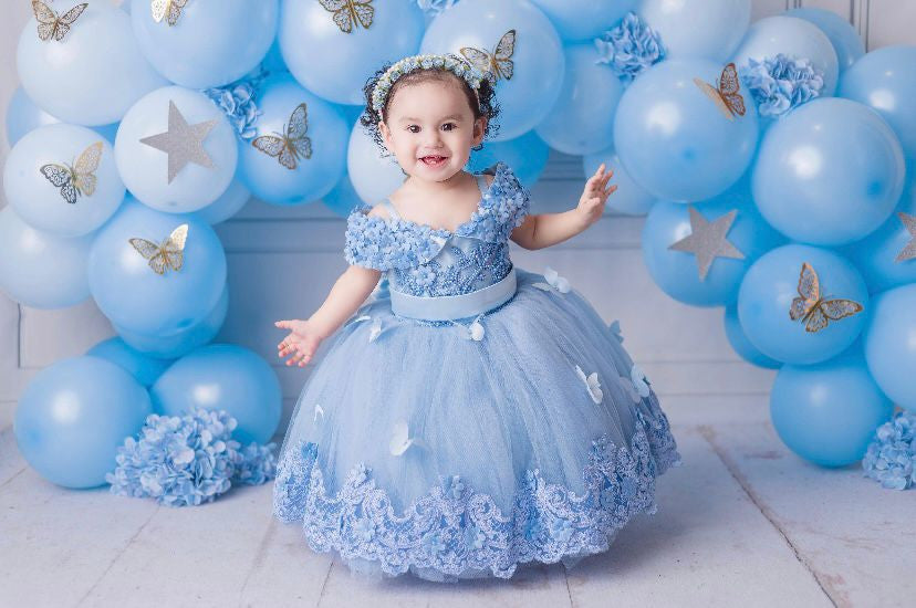 Gianna Embroidery Flower Dress