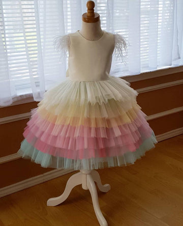 Robyn Multilayer Pastel Gown