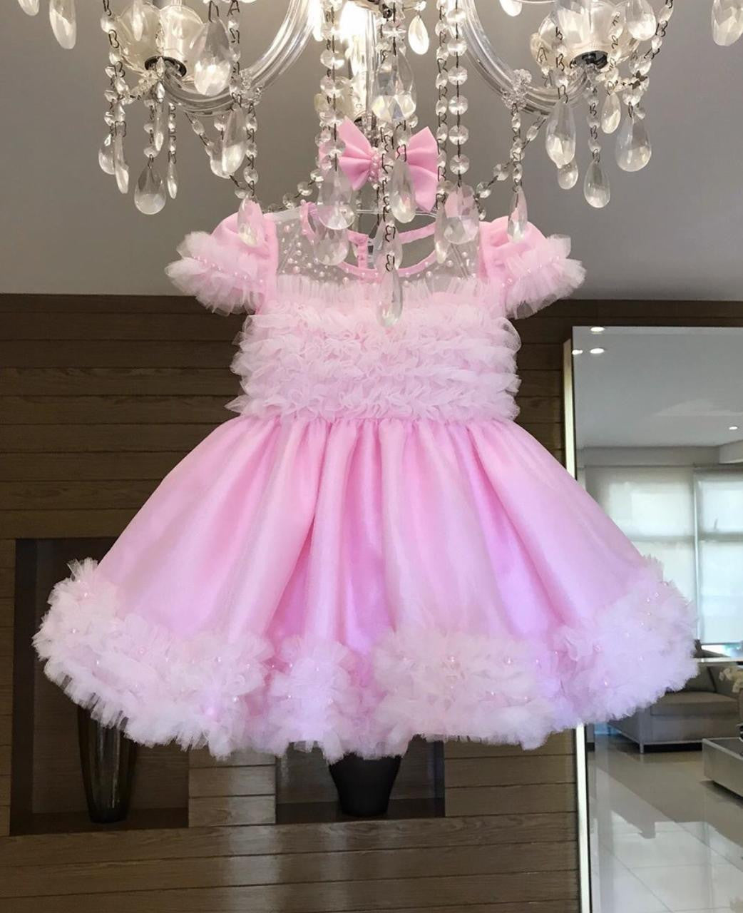 Zolindu Roxanne Cotton Candy Girls Dress