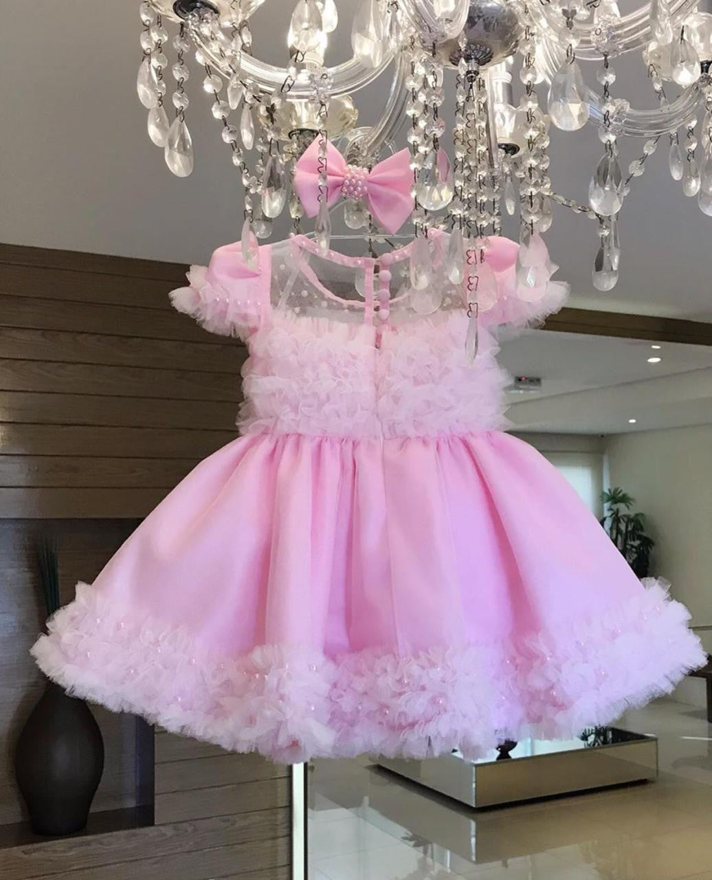 Zolindu Roxanne Cotton Candy Girls Dress