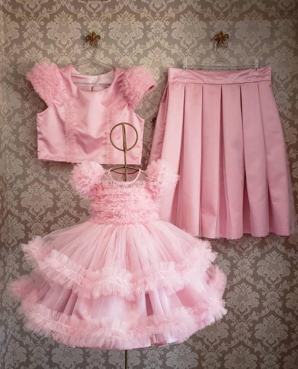Zolindu Rubaline Pink Baby Girls Dress