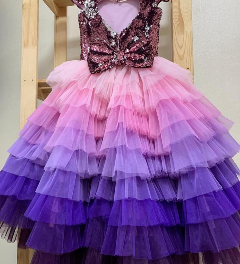 Zolindu Rosalind Multicolor Girls Dress