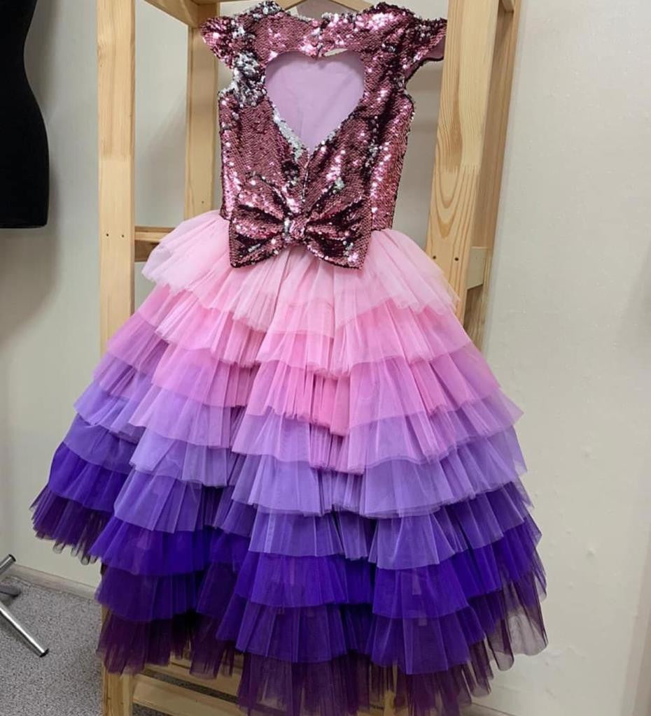 Zolindu Rosalind Multicolor Girls Dress