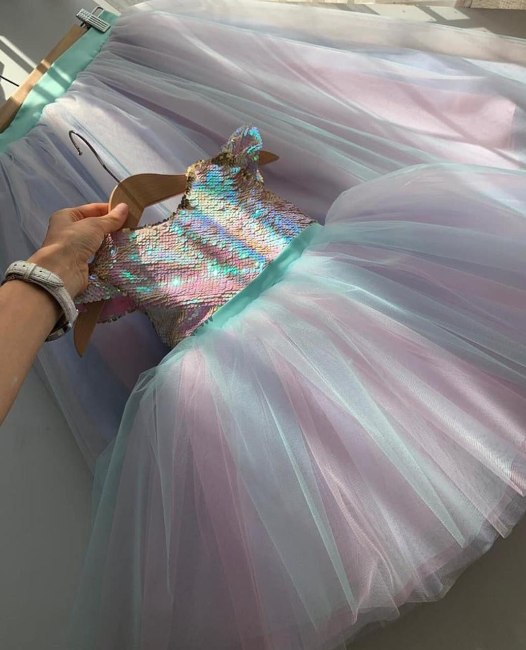 Zolindu Sherrica Multicolor Girls Dress
