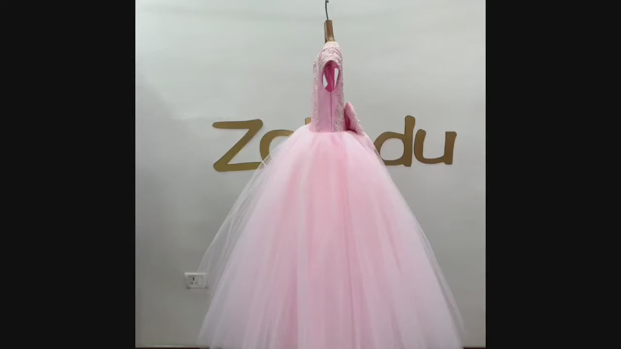 Zolindu Amelia Baby Pink Dress