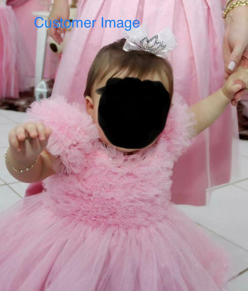 Zolindu Rubaline Pink Baby Girls Dress