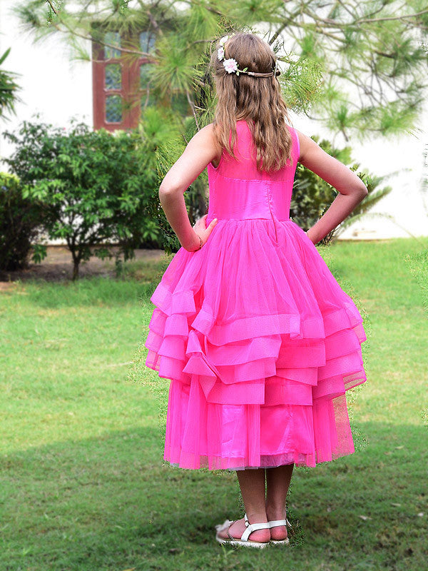 Lily Dress Fuscia