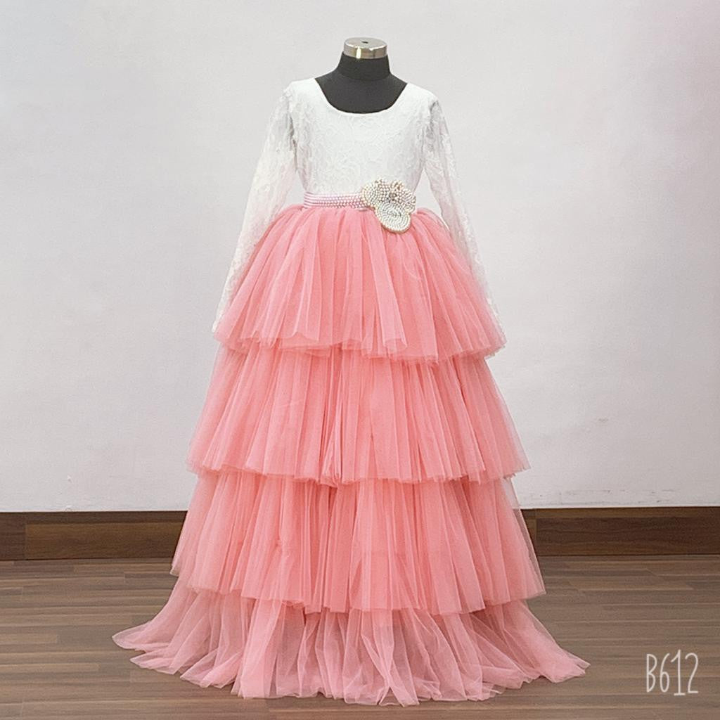 Zolindu Veronika Girls Dress With Minnie Pearl Belt
