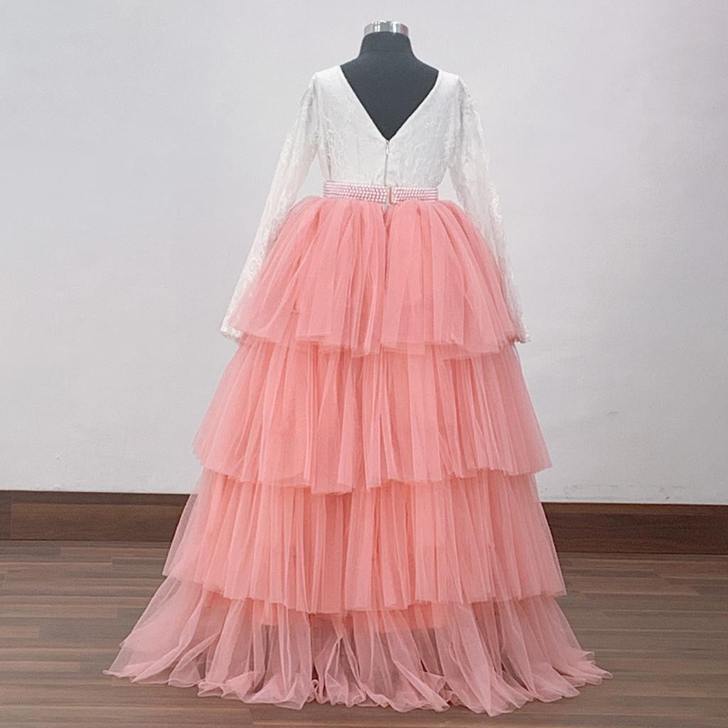 Zolindu Veronika Girls Dress With Minnie Pearl Belt