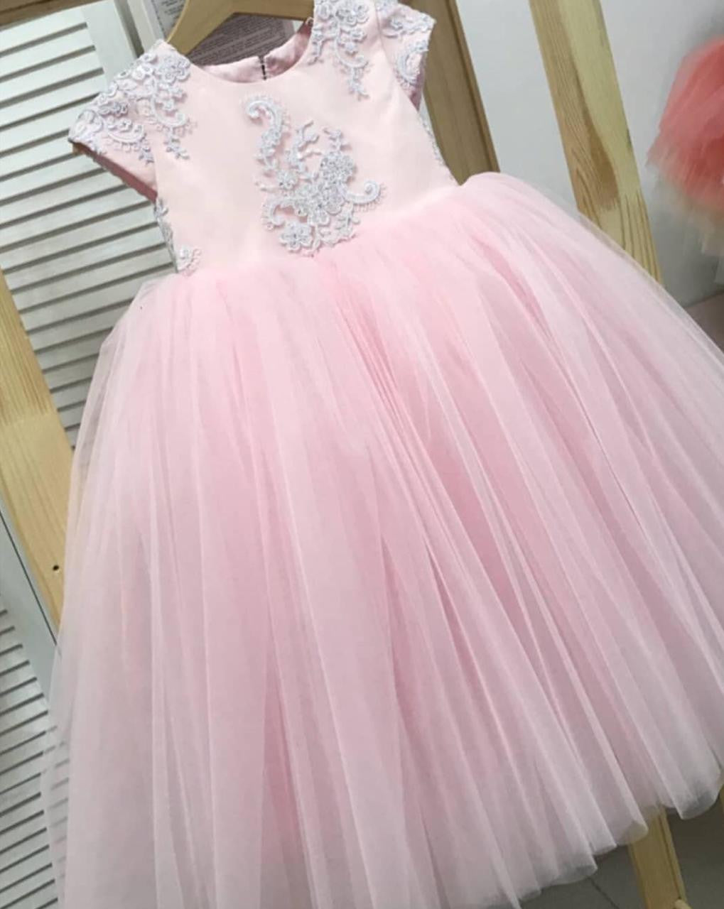 Zolindu Amelia Baby Pink Dress