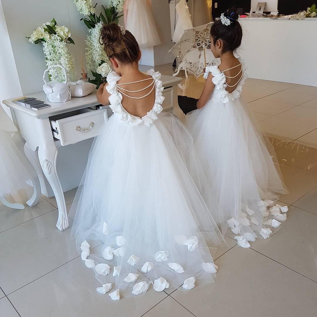 Zolindu Charlotte Young Princess White Gown