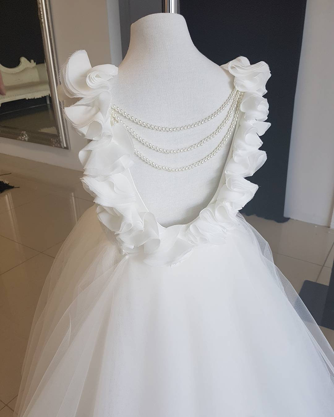Zolindu Charlotte Young Princess White Gown