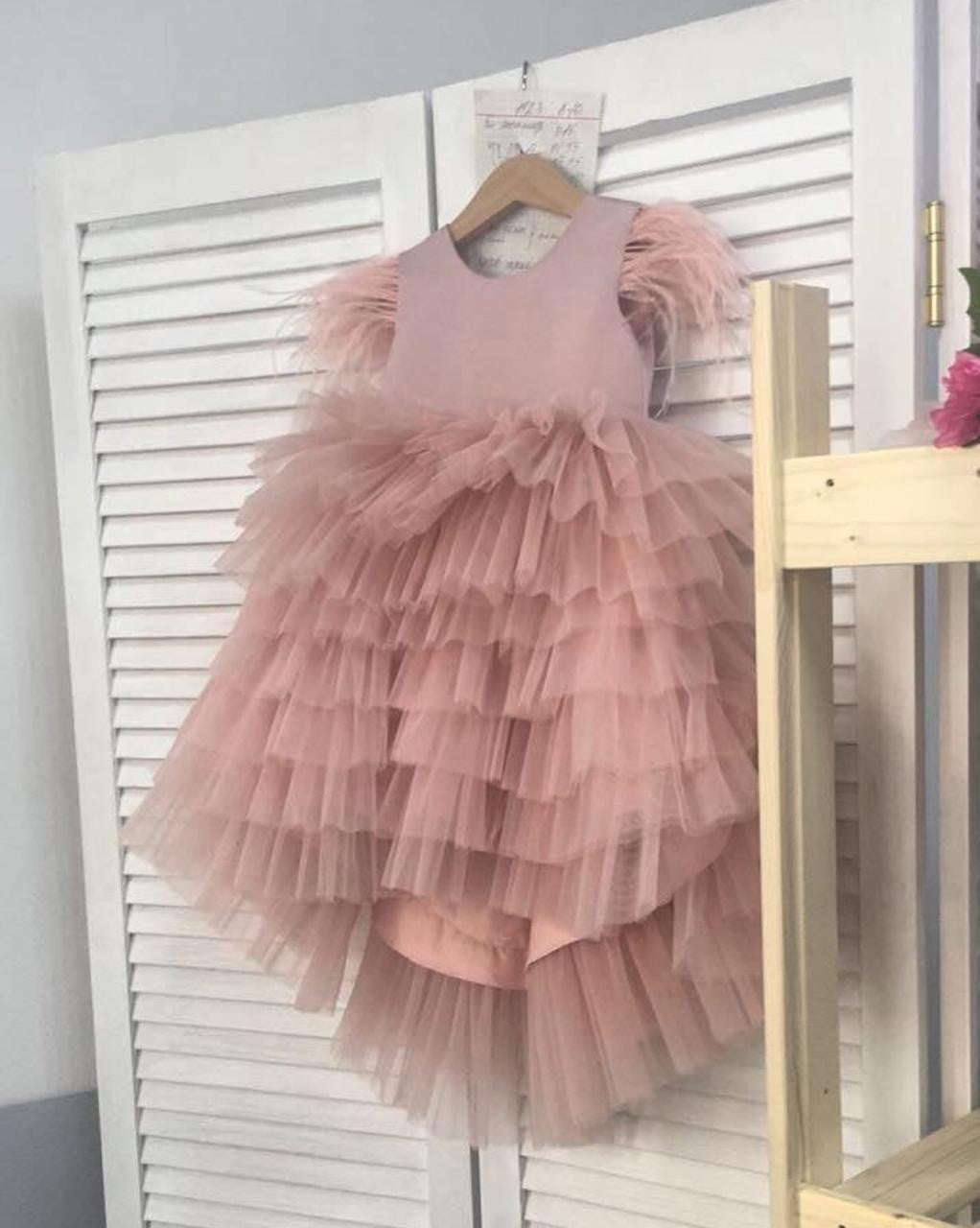 Zolindu Evie Mulilayered gown