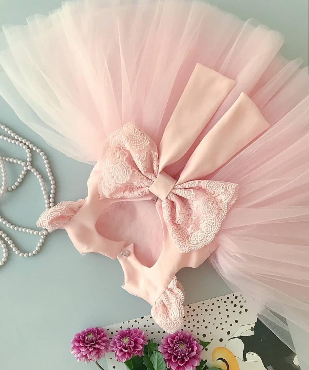 Zolindu Isla Peach Dress