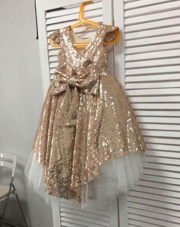 Zolindu Poppy Golden Sequin Gown